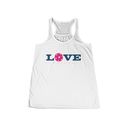 Love Pickleball II Women's Flowy Racerback Tank