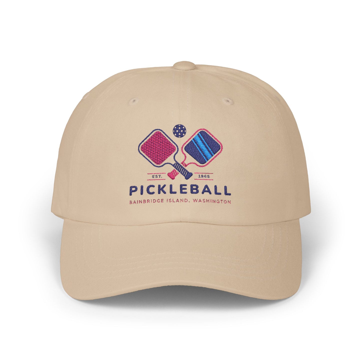 1965 Pickleball Double Paddles Embroidered Hat