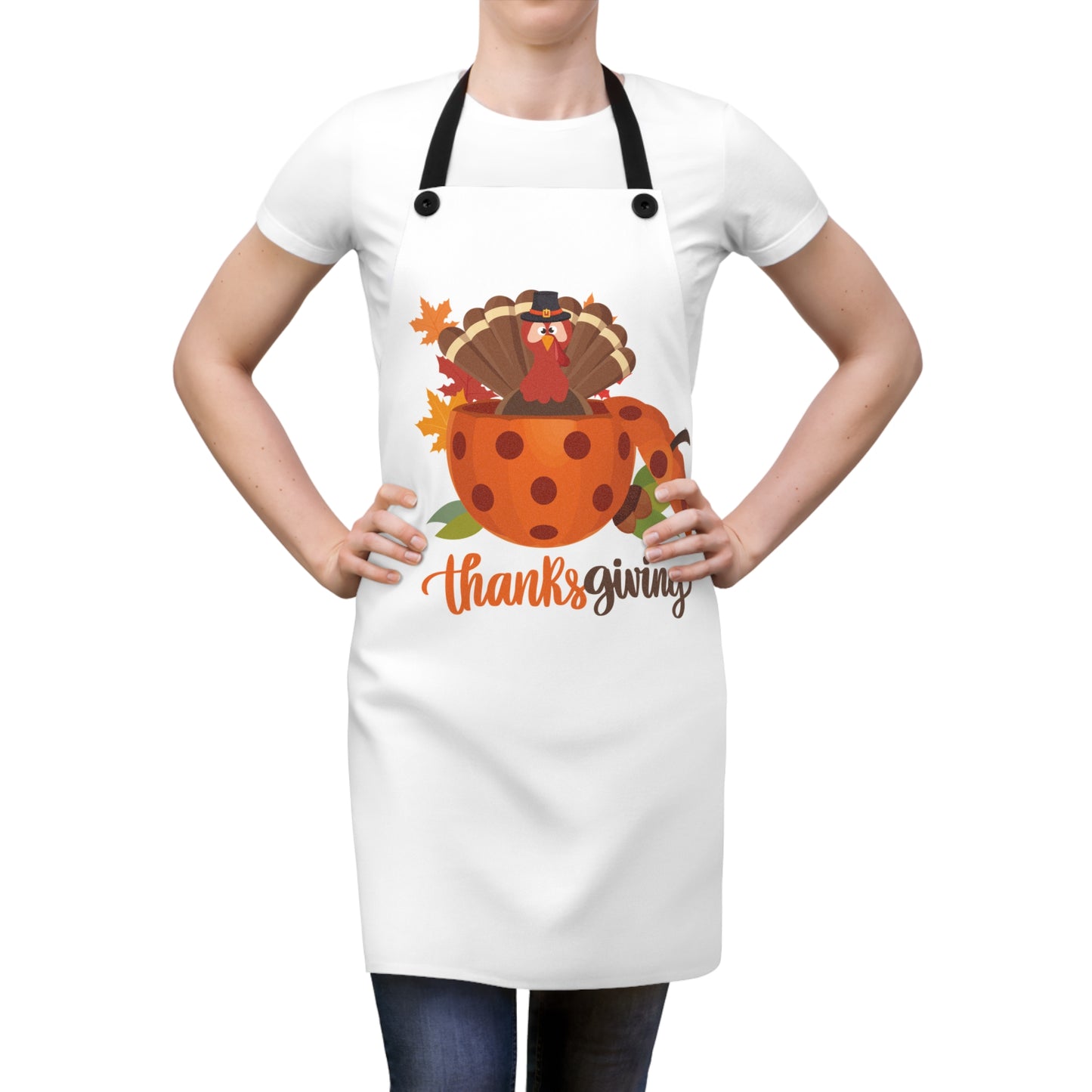 Thanksgiving Turkey Pickleball Apron