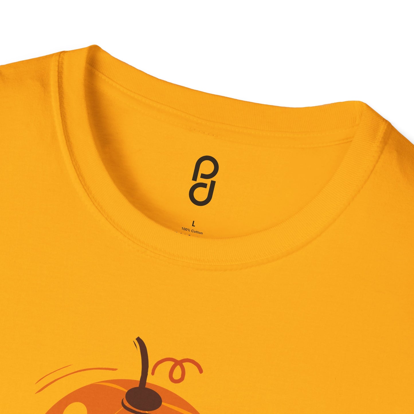 Pickleball Pumpkin Happy Thanksgiving Unisex Softstyle T-Shirt