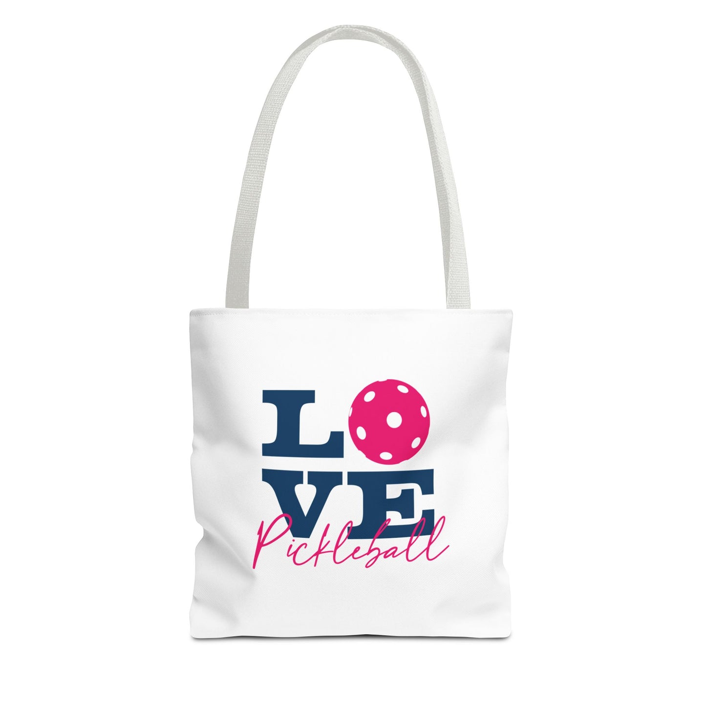 Love Pickleball I Tote Bag (AOP)