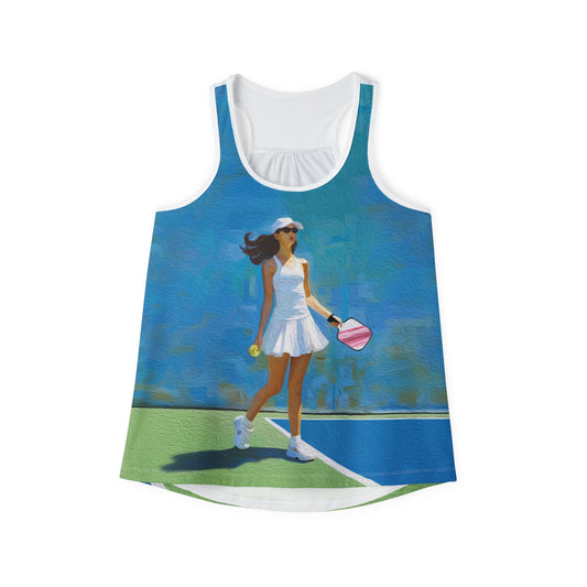 Pickleball "Courtside" Limited Edition Women's Tank Top (AOP)