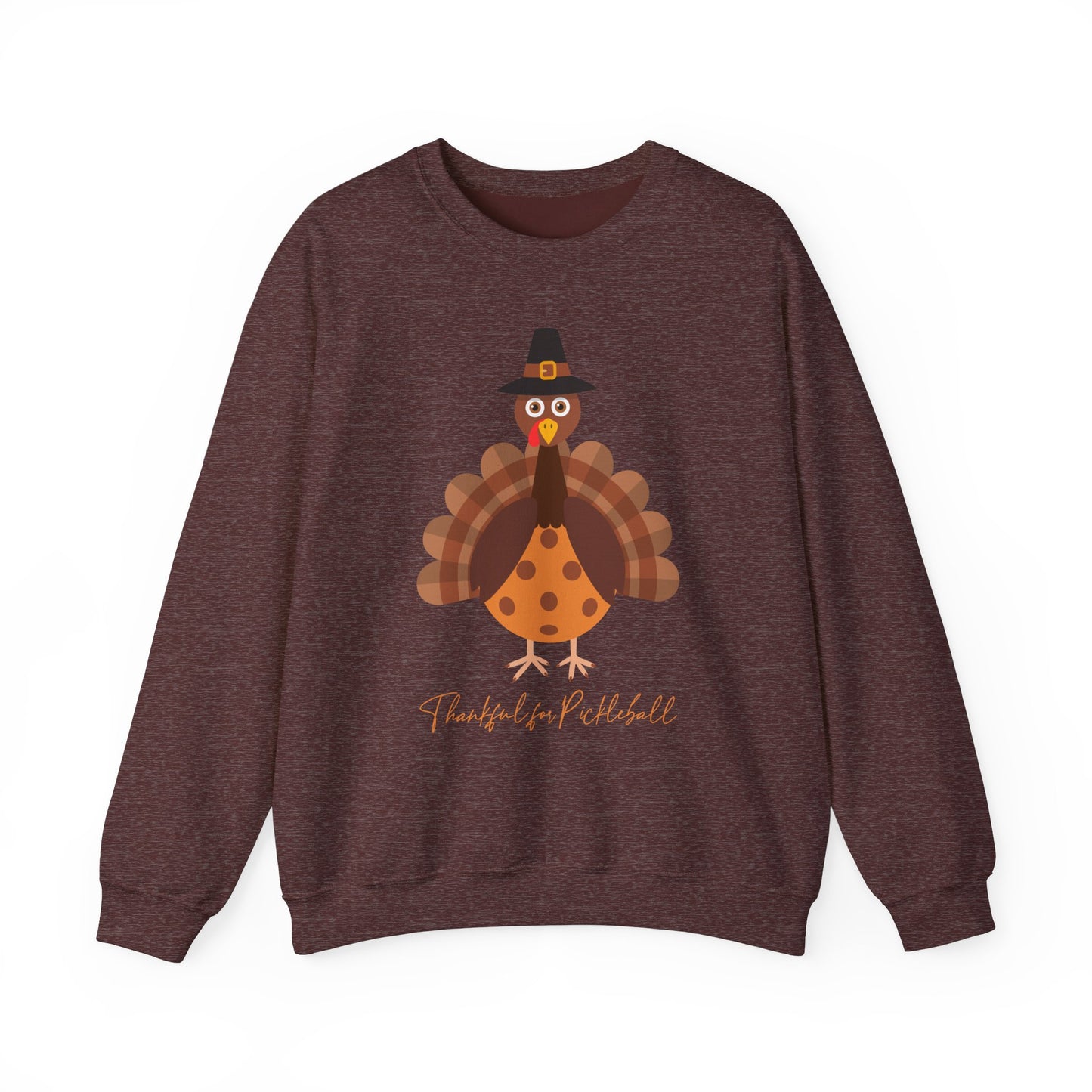 Thankful for Pickleball Unisex Heavy Blend™ Crewneck Sweatshirt