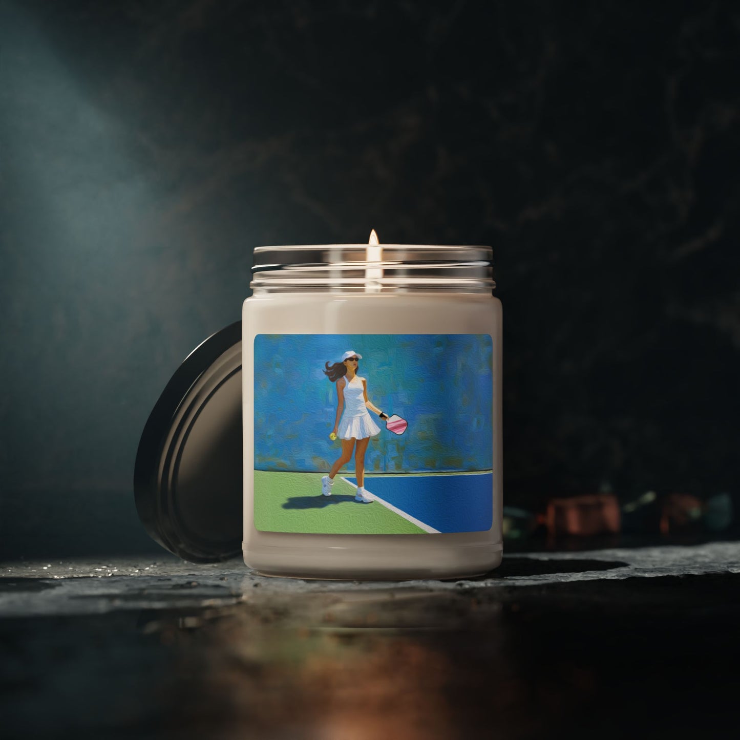 Pickleball "Courtside" Limited Edition Scented Soy Candle, 9oz