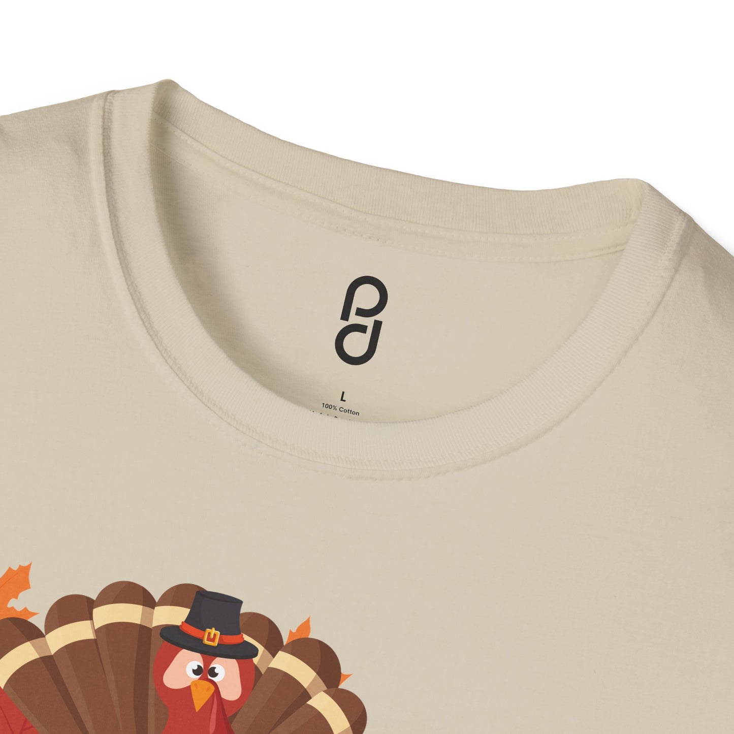 Thanksgiving Turkey Pickleball Unisex Softstyle T-Shirt