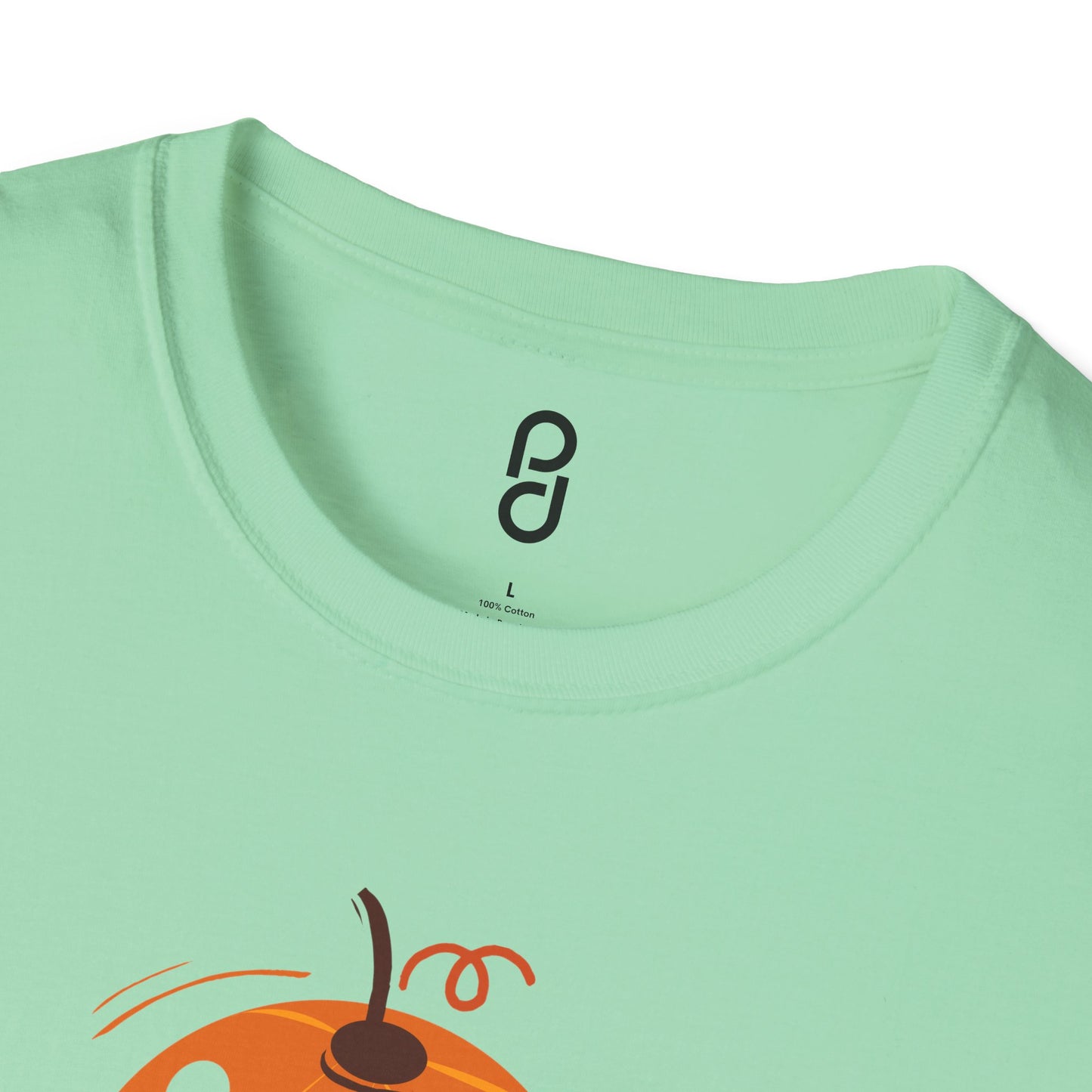 Pickleball Pumpkin Happy Thanksgiving Unisex Softstyle T-Shirt