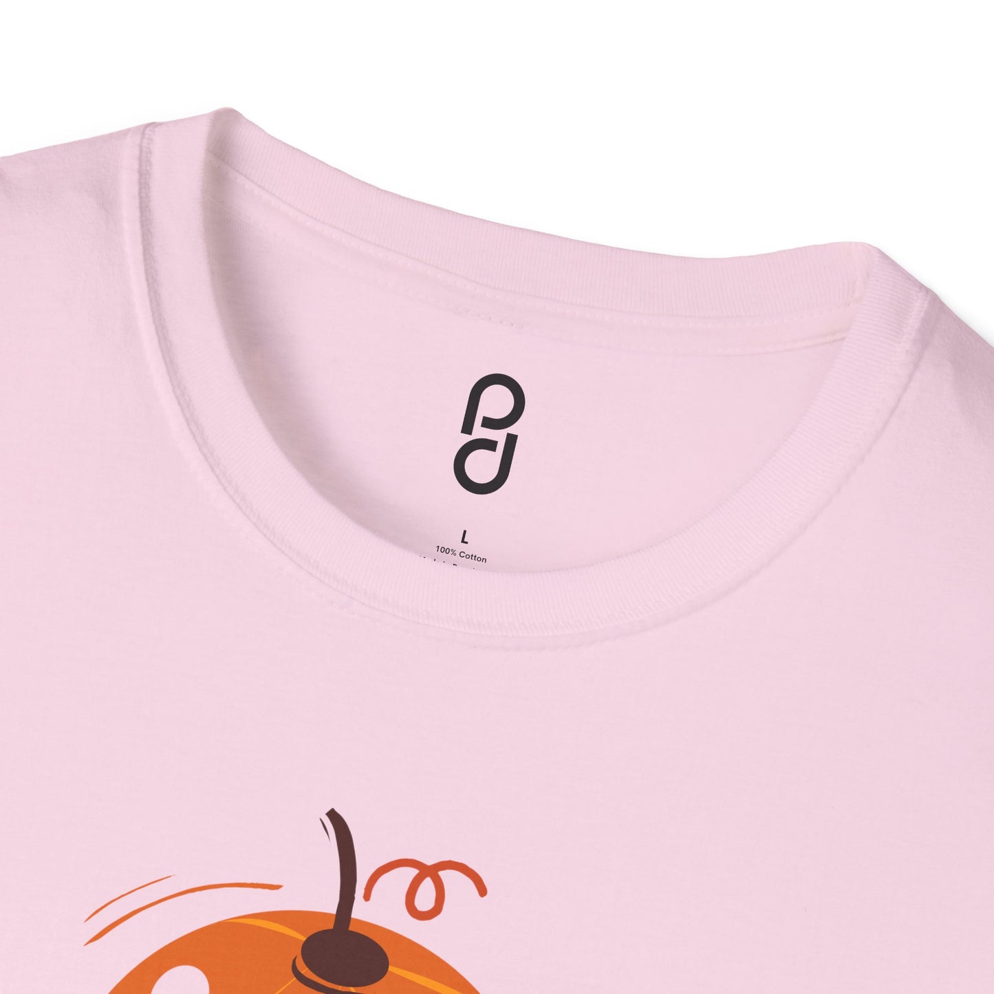 Pickleball Pumpkin Happy Thanksgiving Unisex Softstyle T-Shirt