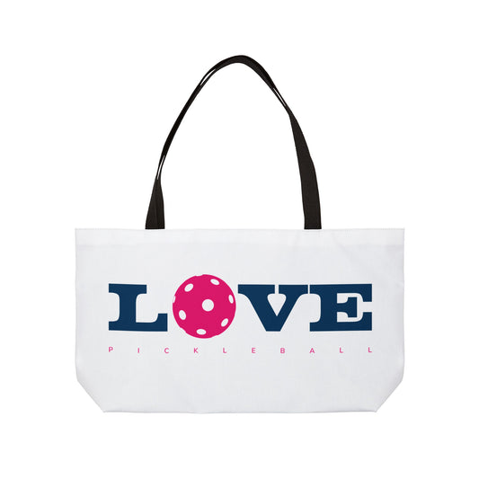 Love Pickleball II Weekender Tote Bag