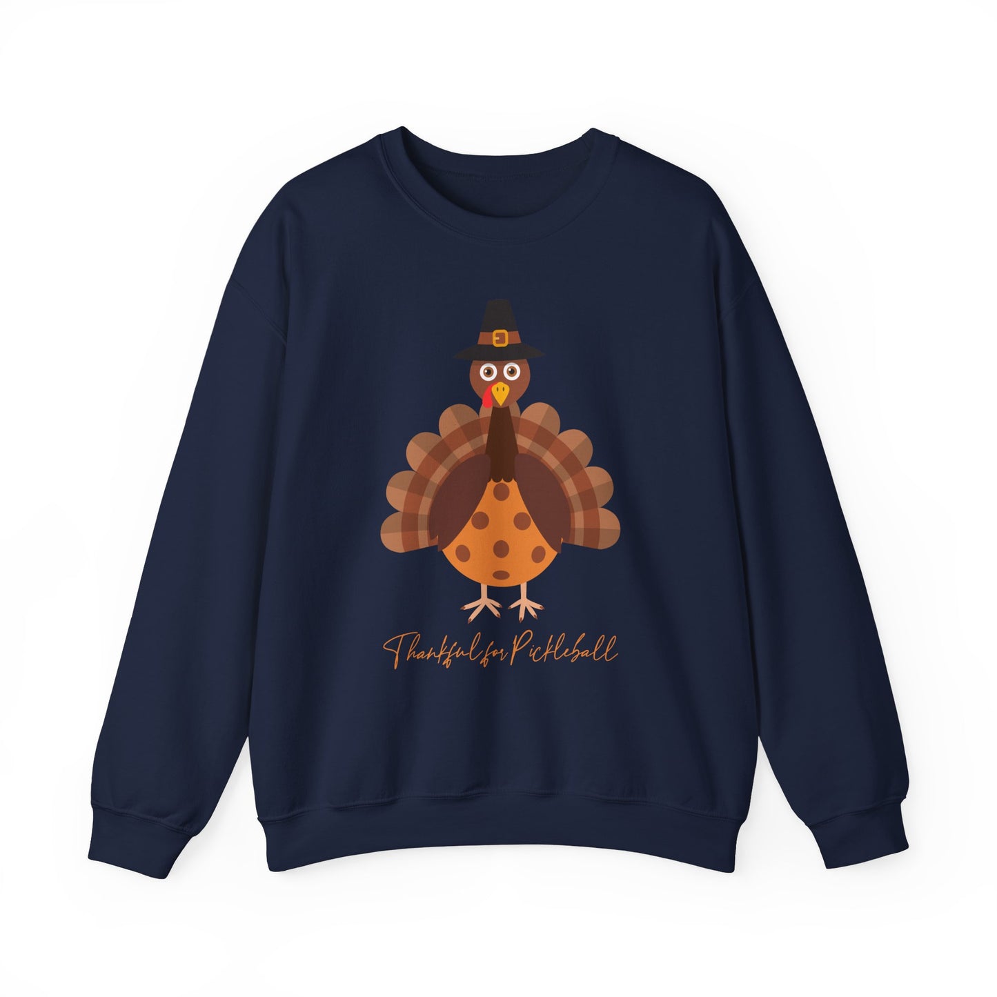 Thankful for Pickleball Unisex Heavy Blend™ Crewneck Sweatshirt