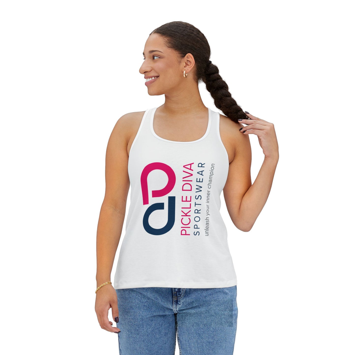 Pickleball Diva Inner Champion III Women's Tank Top (AOP)