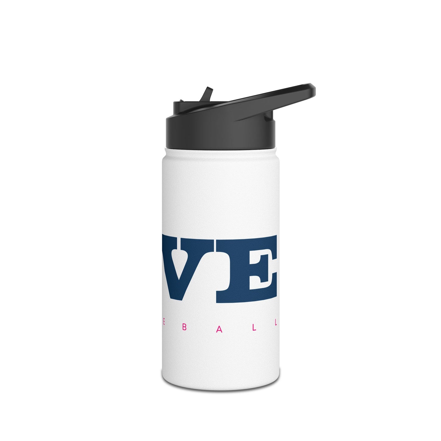 Love Pickleball II Stainless Steel Water Bottle, Standard Lid