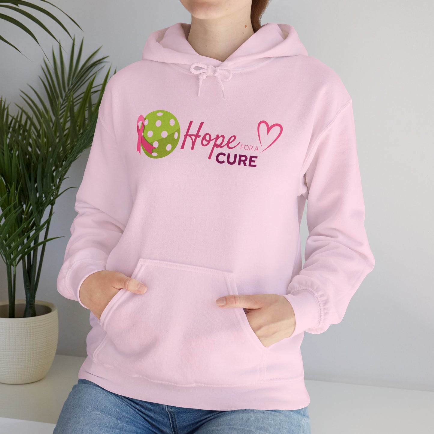 Breast Cancer Awareness Unisex Heavy Blend™ Hooded Sweatshirt