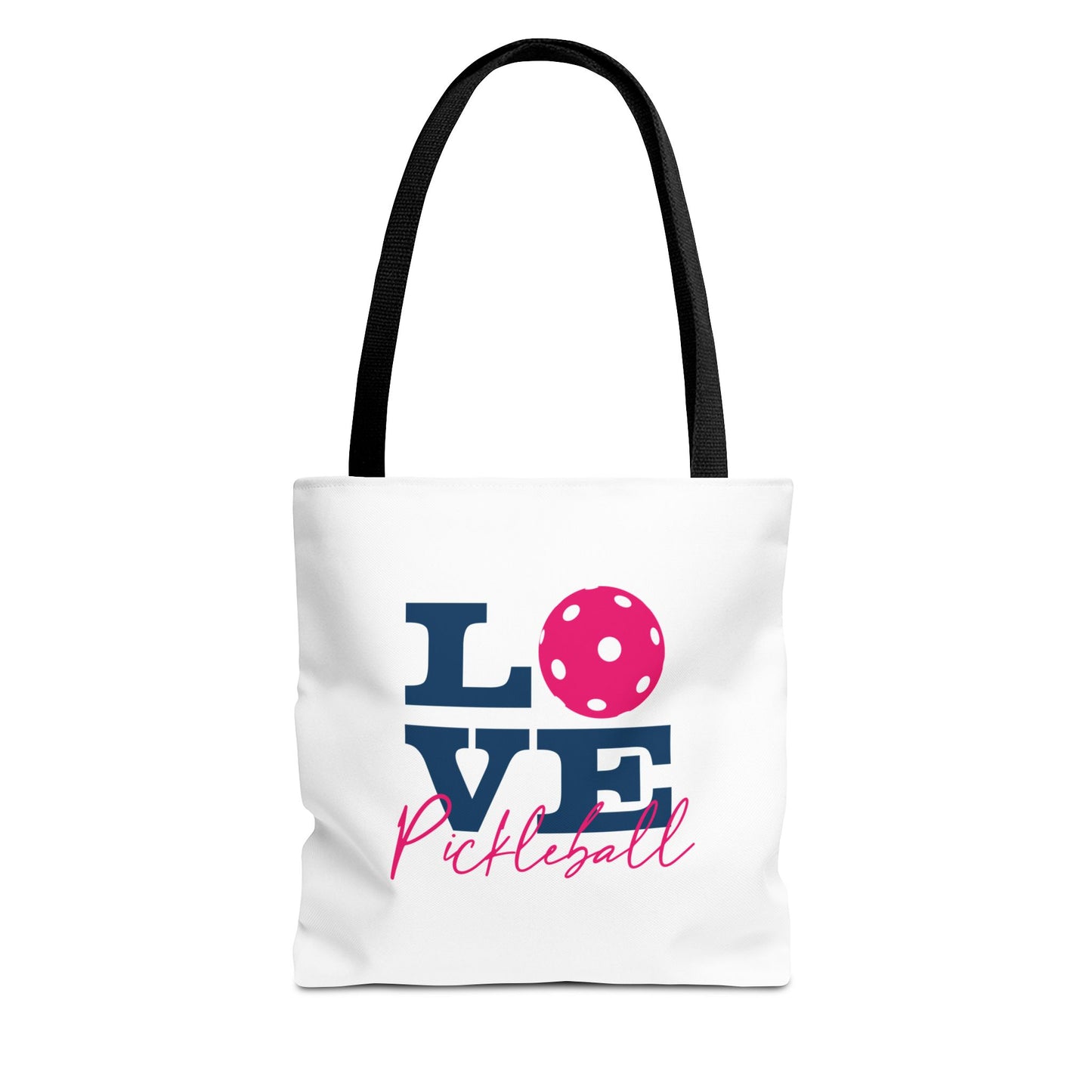 Love Pickleball I Tote Bag (AOP)