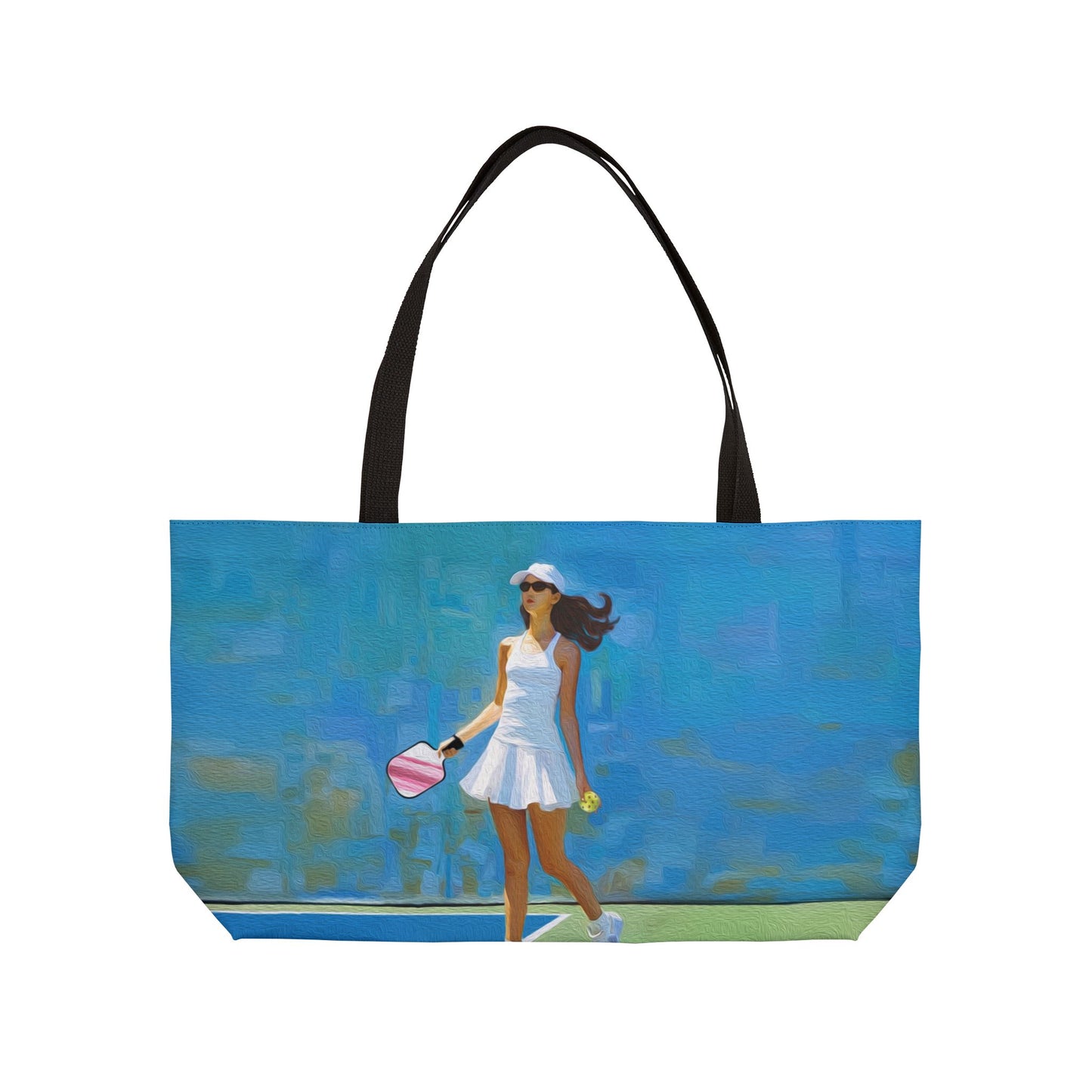 Pickleball "Courtside" Limited Edition Weekender Tote Bag