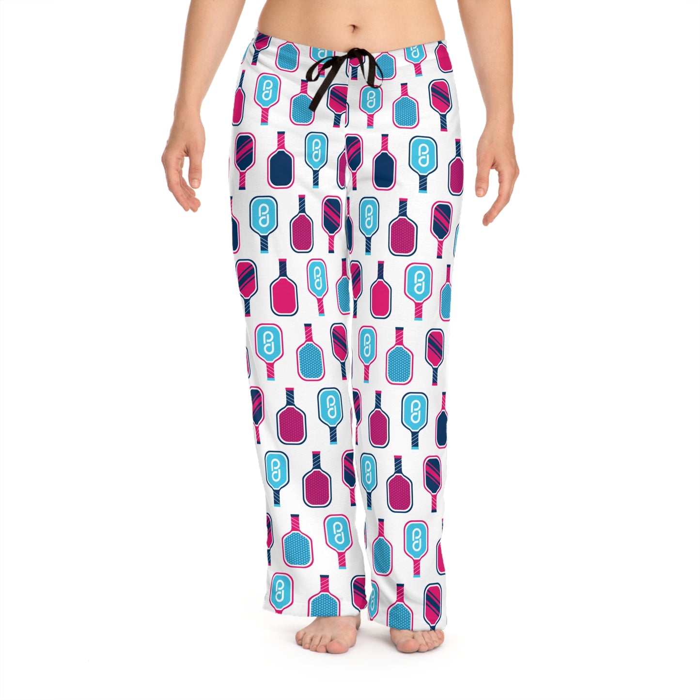 1965 Pickleball Paddles Women's Pajama Pants (AOP)