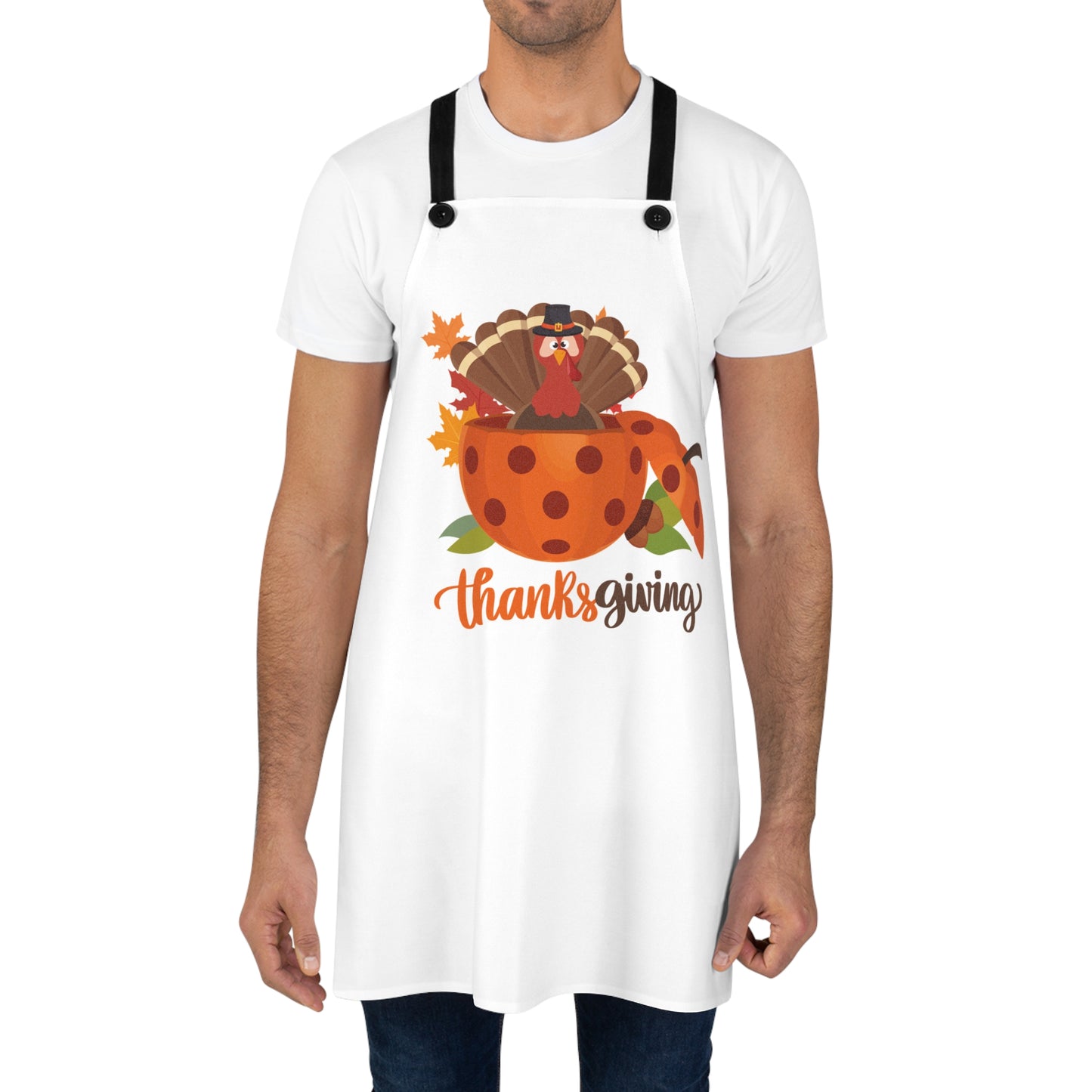 Thanksgiving Turkey Pickleball Apron