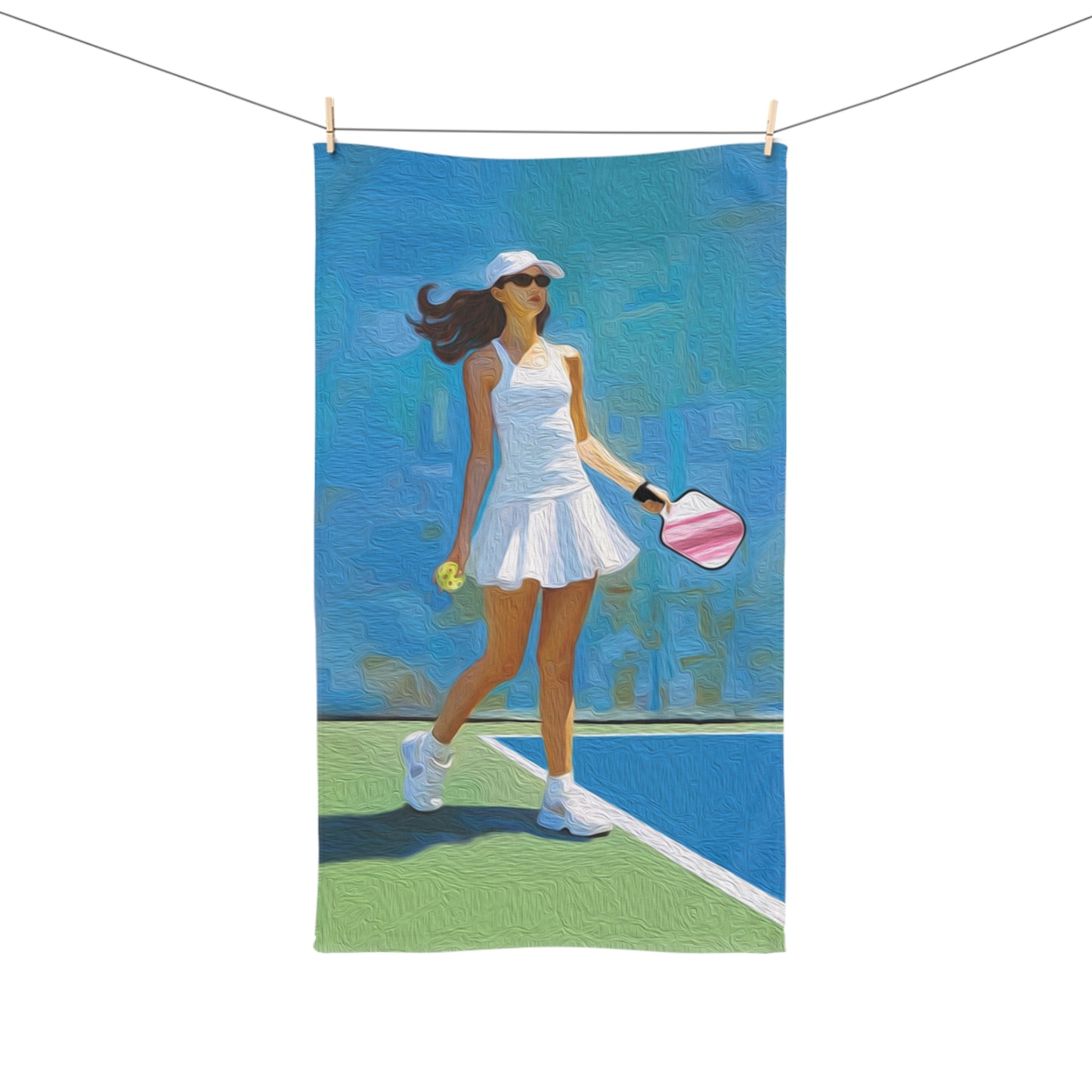 Pickleball "Courtside" Limited Edition Hand Towel