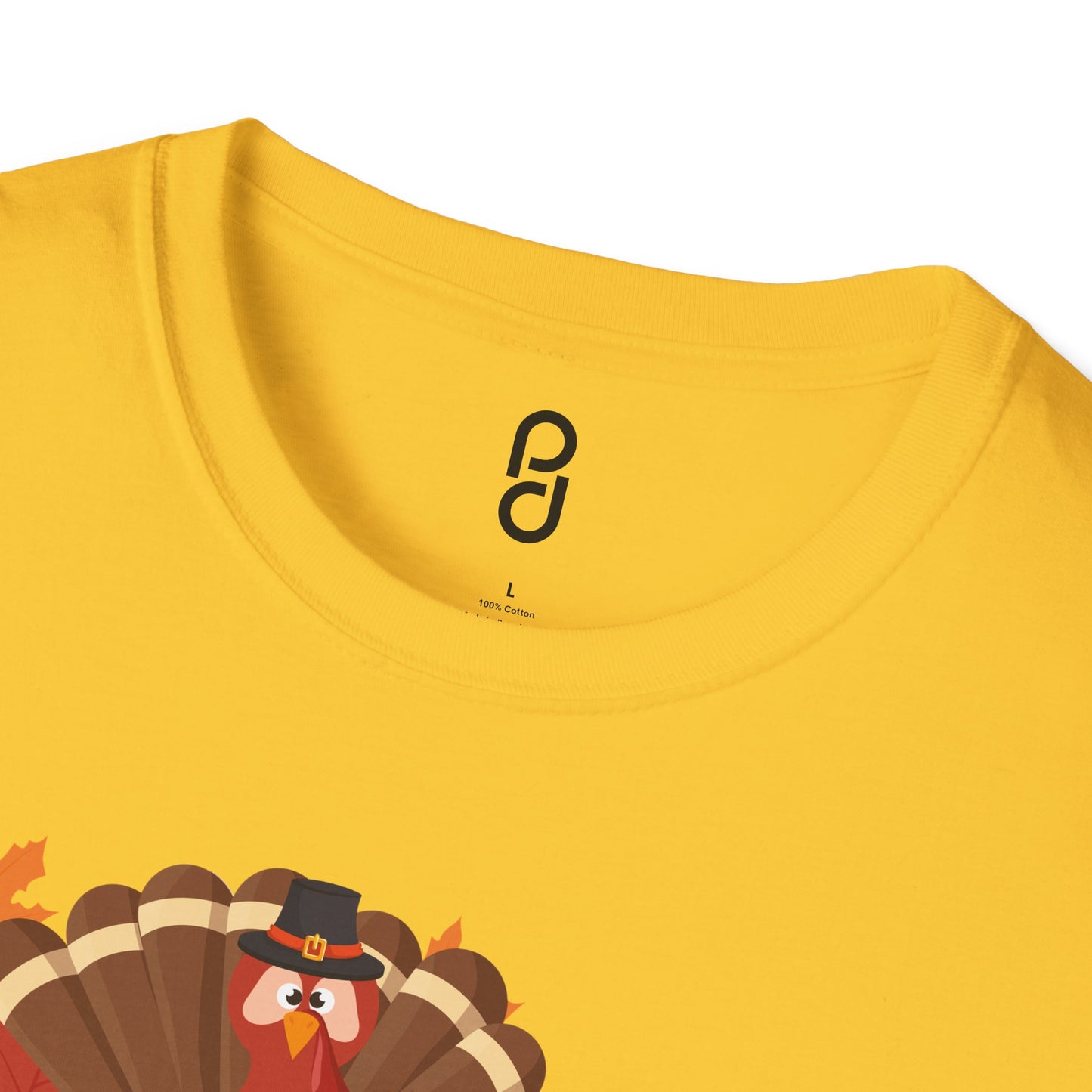 Thanksgiving Turkey Pickleball Unisex Softstyle T-Shirt