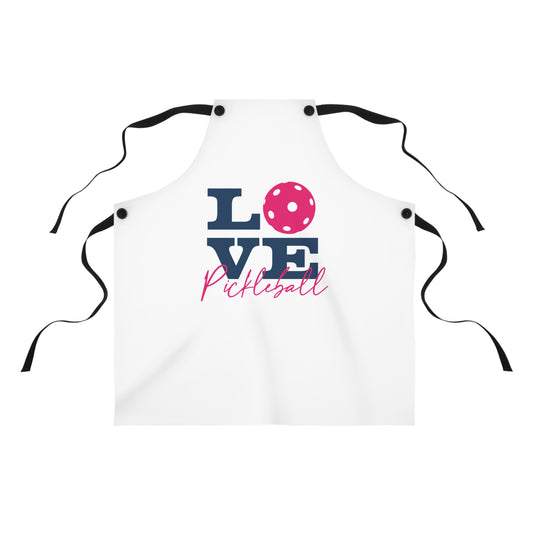 Love Pickleball I Apron (AOP)