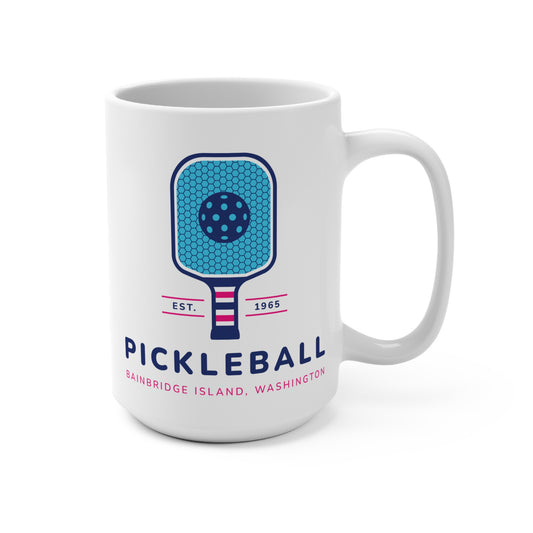 1965 Pickleball Blue Paddle Mug 15oz