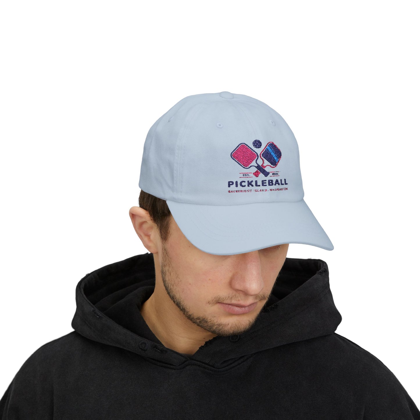 1965 Pickleball Double Paddles Embroidered Hat