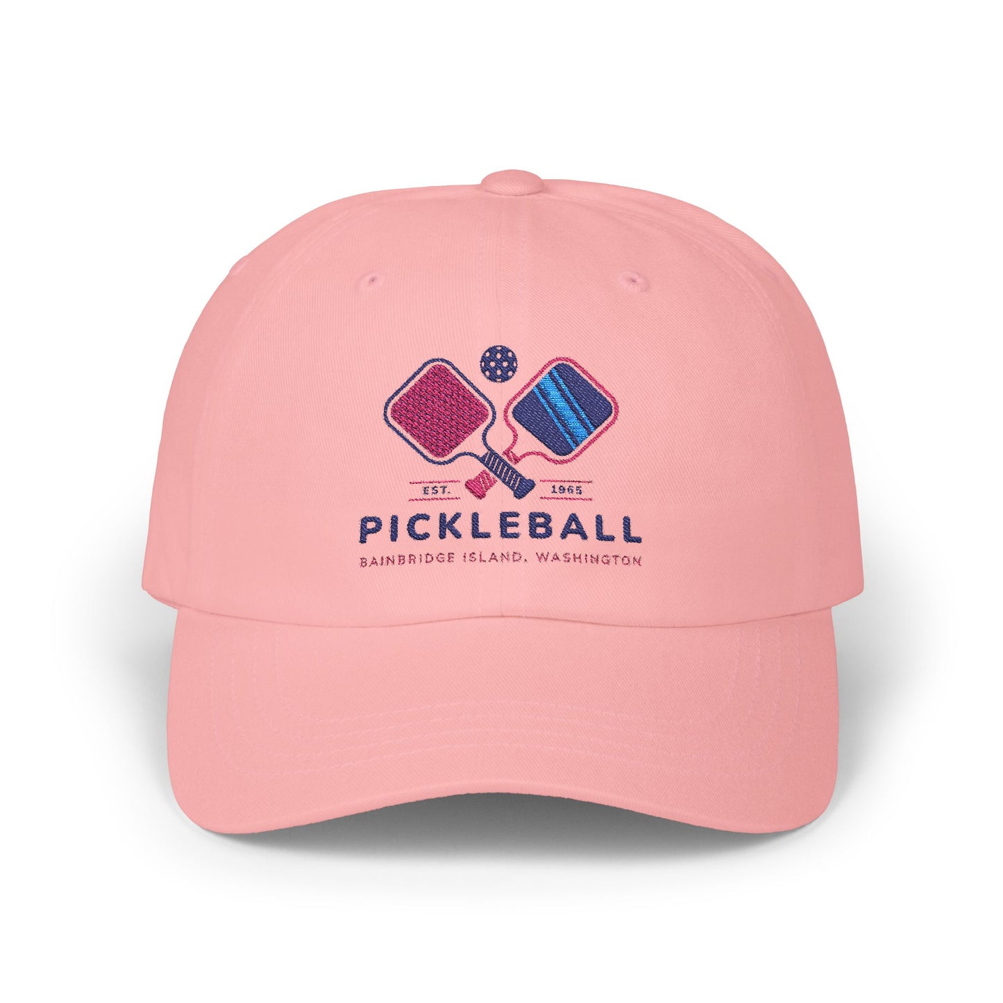 1965 Pickleball Double Paddles Embroidered Hat