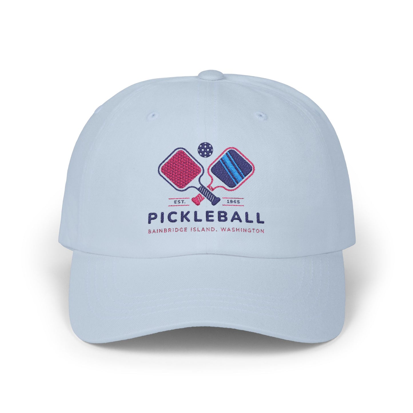1965 Pickleball Double Paddles Embroidered Hat