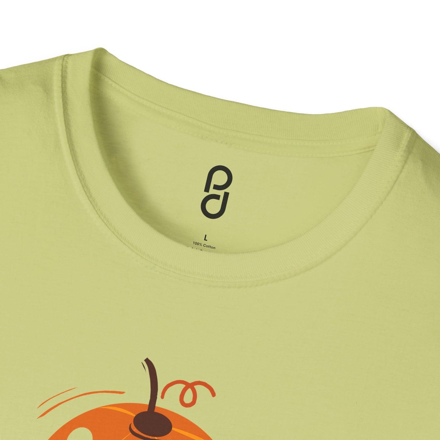 Pickleball Pumpkin Happy Thanksgiving Unisex Softstyle T-Shirt