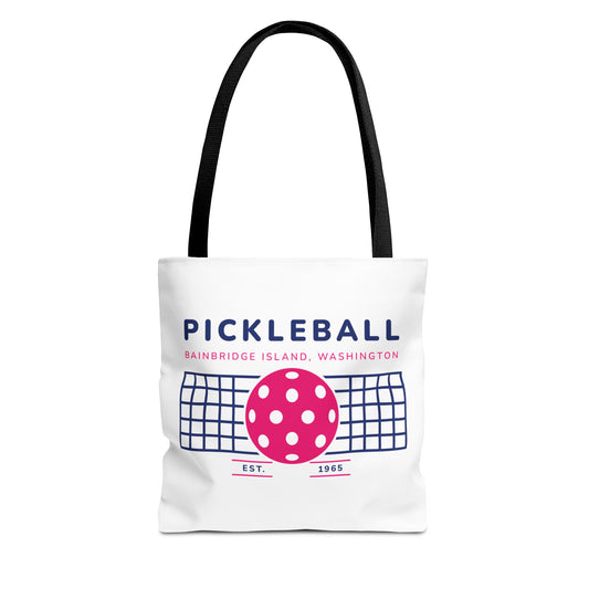 1965 Pickleball Ball and Net Tote Bag (AOP)