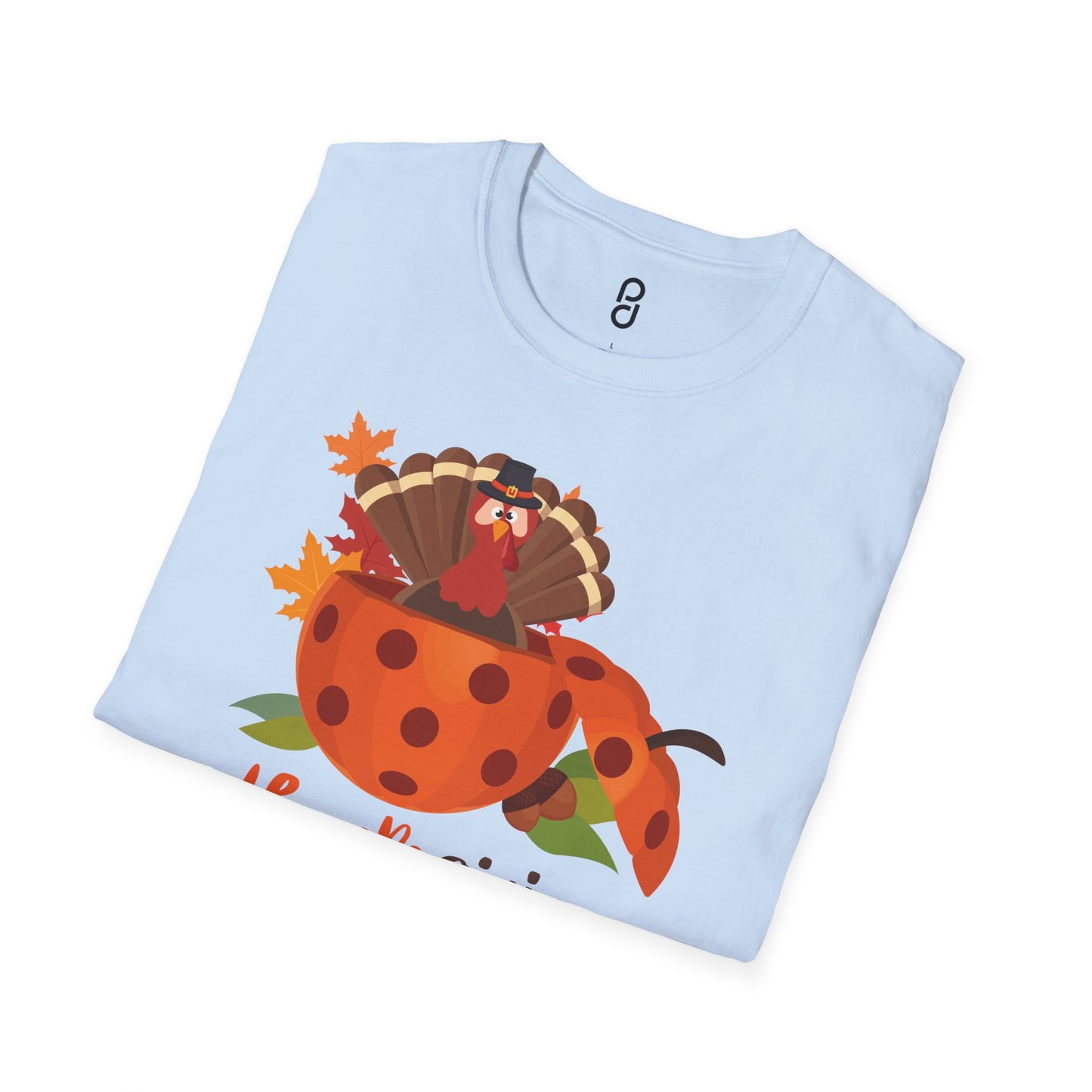 Thanksgiving Turkey Pickleball Unisex Softstyle T-Shirt