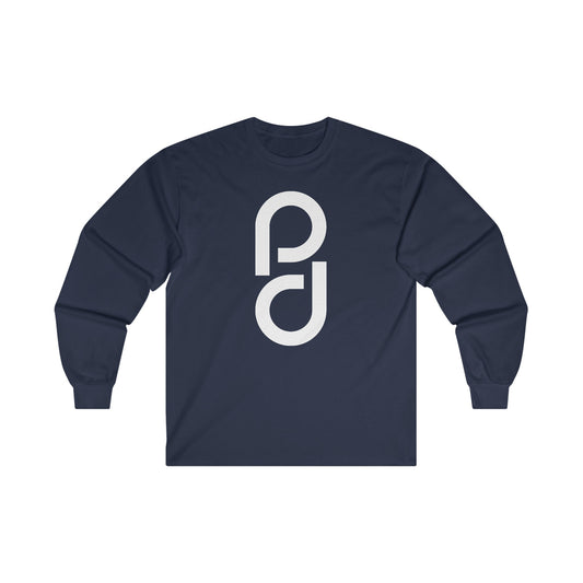 PD Pickleball Blues IV - Double White Unisex Ultra Cotton Long Sleeve Tee