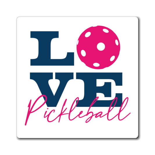 Love Pickleball I Magnets