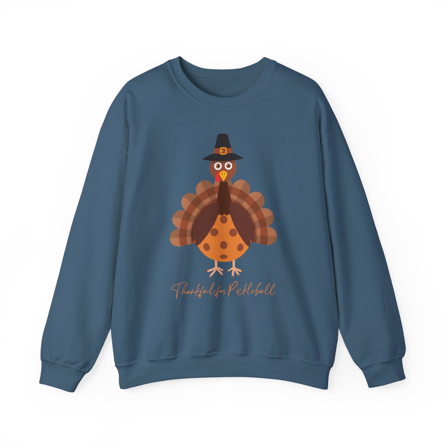 Thankful for Pickleball Unisex Heavy Blend™ Crewneck Sweatshirt