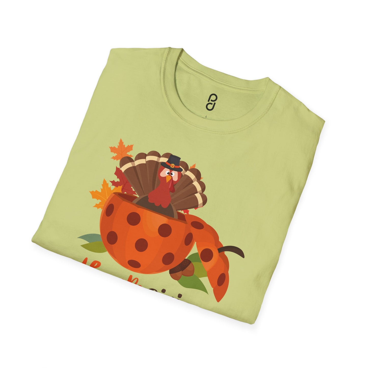 Thanksgiving Turkey Pickleball Unisex Softstyle T-Shirt