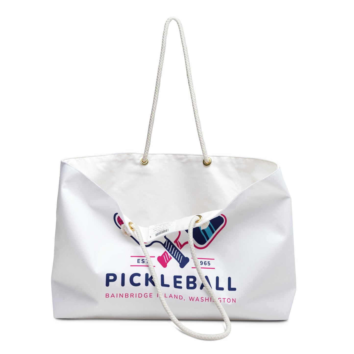 1965 Pickleball Double Paddles Weekender Bag