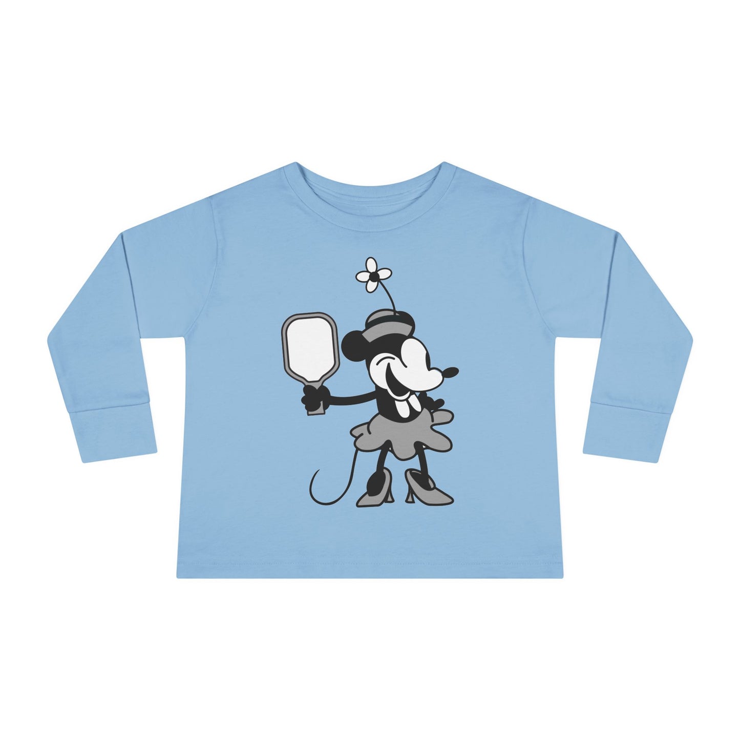 Steamboat Guest Pickleball Toddler Long Sleeve Tee
