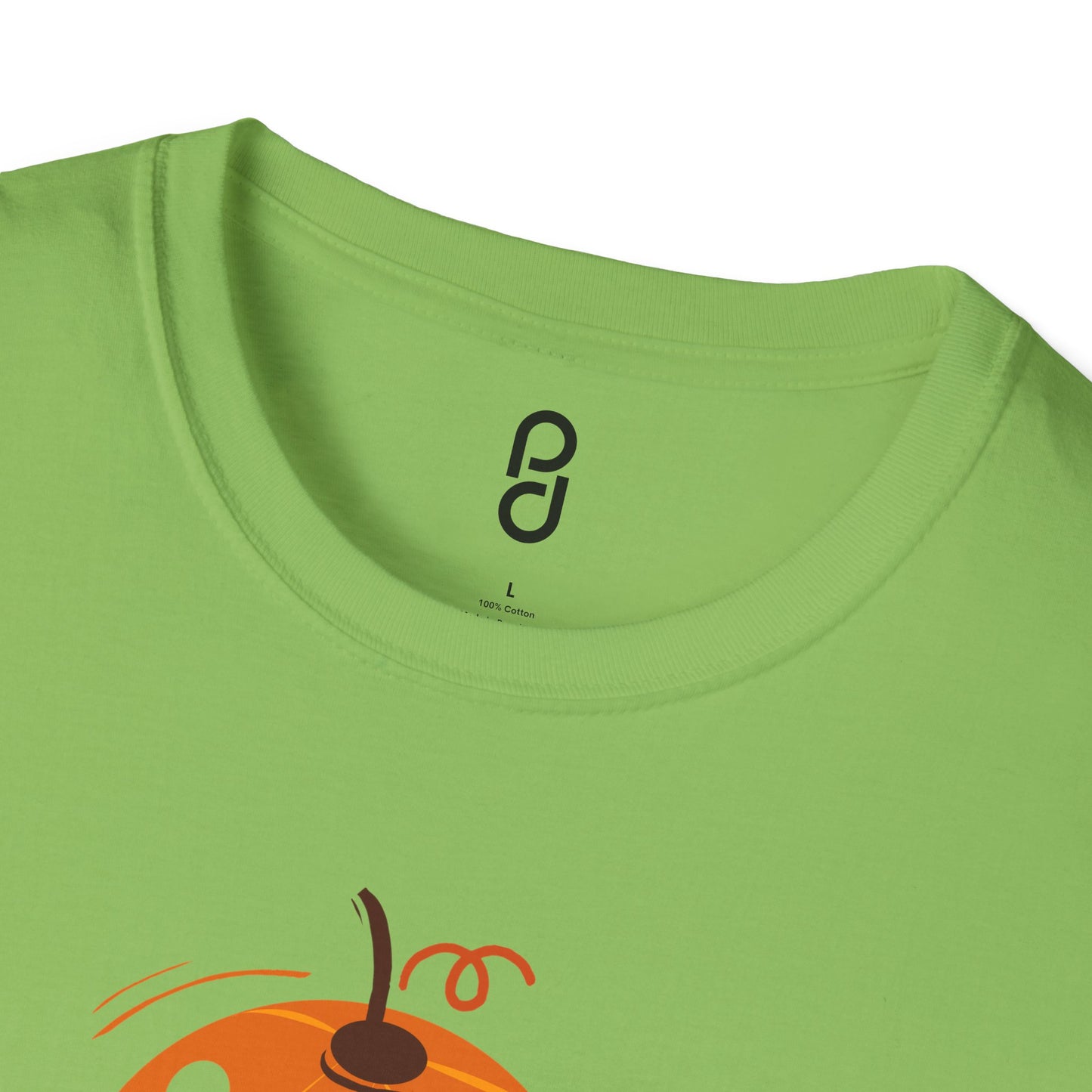 Pickleball Pumpkin Happy Thanksgiving Unisex Softstyle T-Shirt