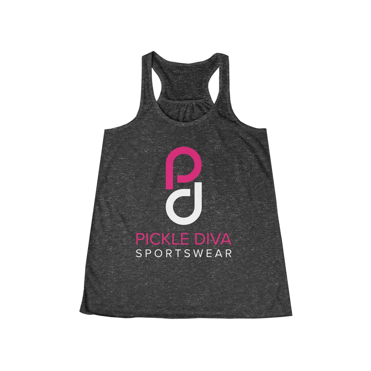 Pickleball Diva Inner Champion I Women's Flowy Racerback Tank