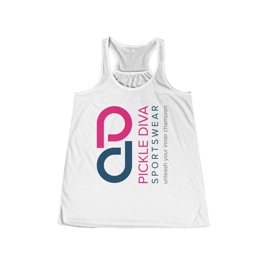 Pickleball Diva Inner Champion III Women's Flowy Racerback Tank