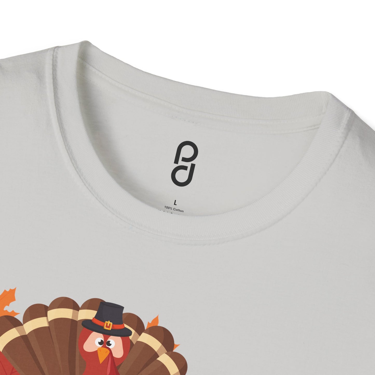 Thanksgiving Turkey Pickleball Unisex Softstyle T-Shirt