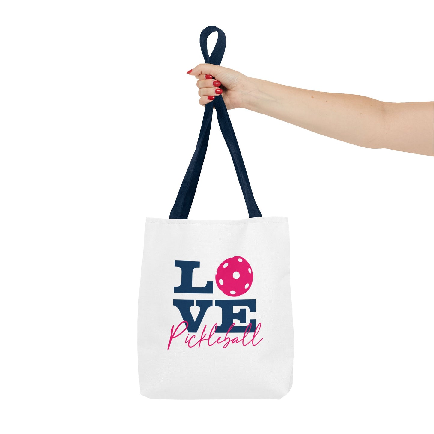 Love Pickleball I Tote Bag (AOP)