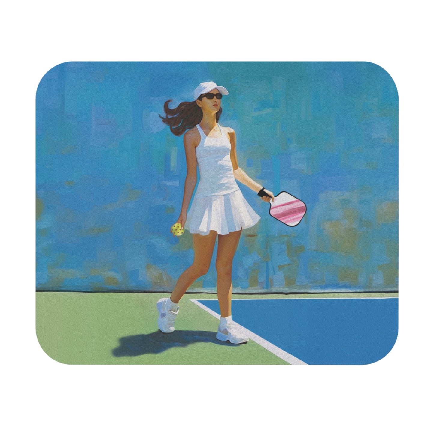 Pickleball "Courtside" Limited Edition Mouse Pad (Rectangle)