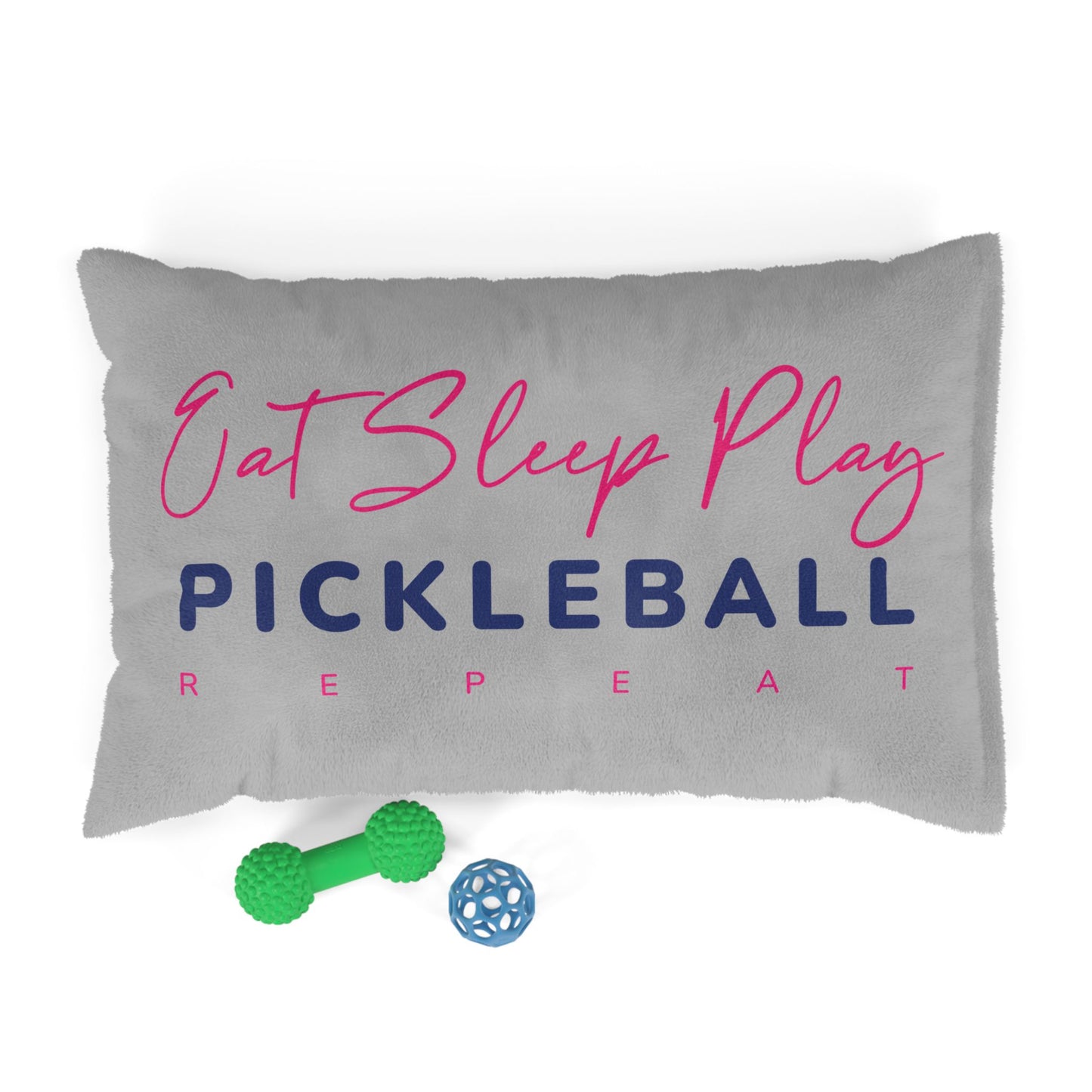 Eat Sleep Play Pickleball Pet Bed