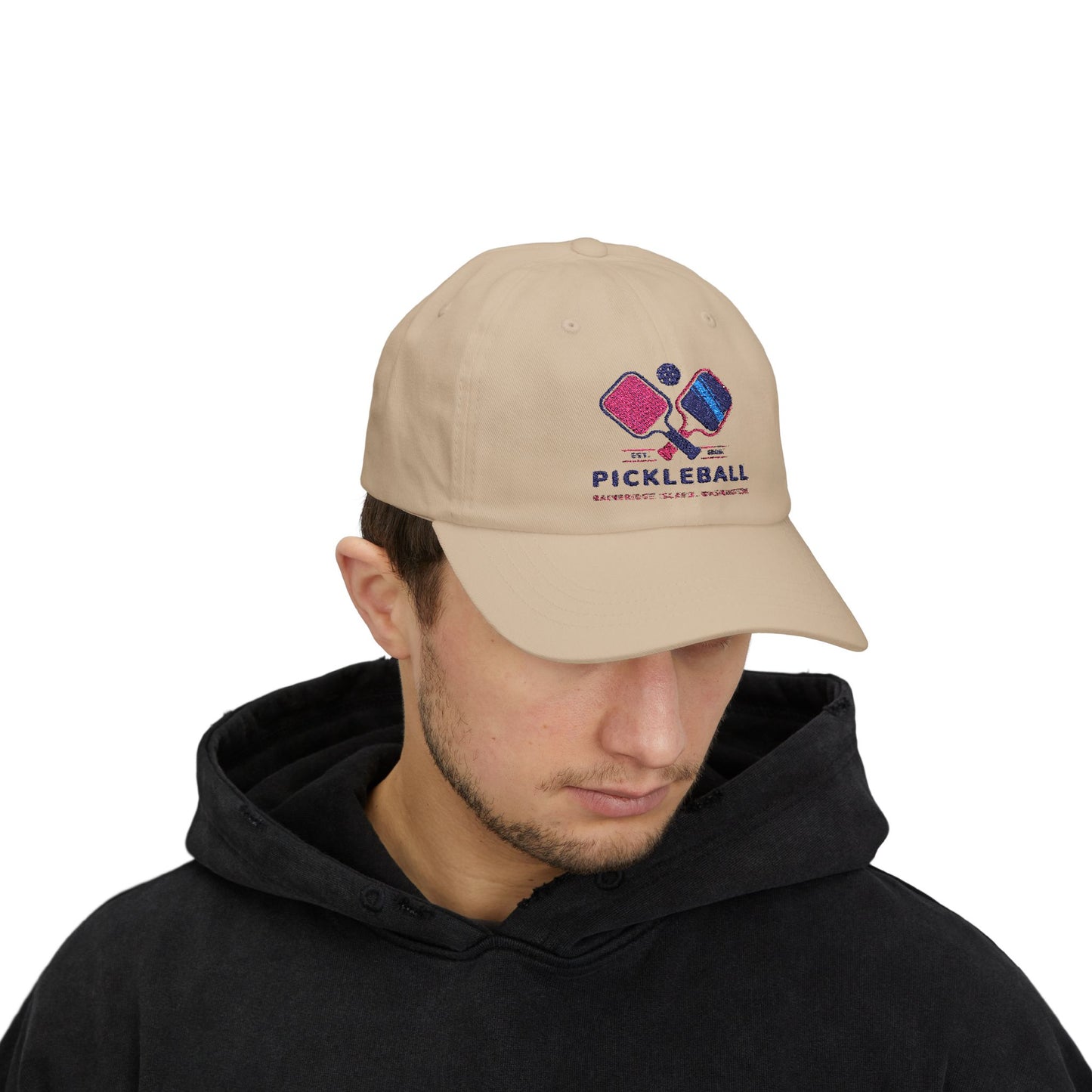 1965 Pickleball Double Paddles Embroidered Hat