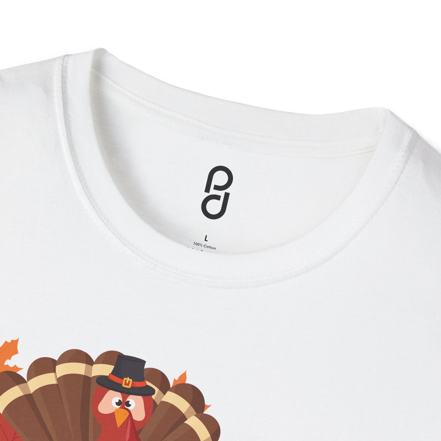 Thanksgiving Turkey Pickleball Unisex Softstyle T-Shirt