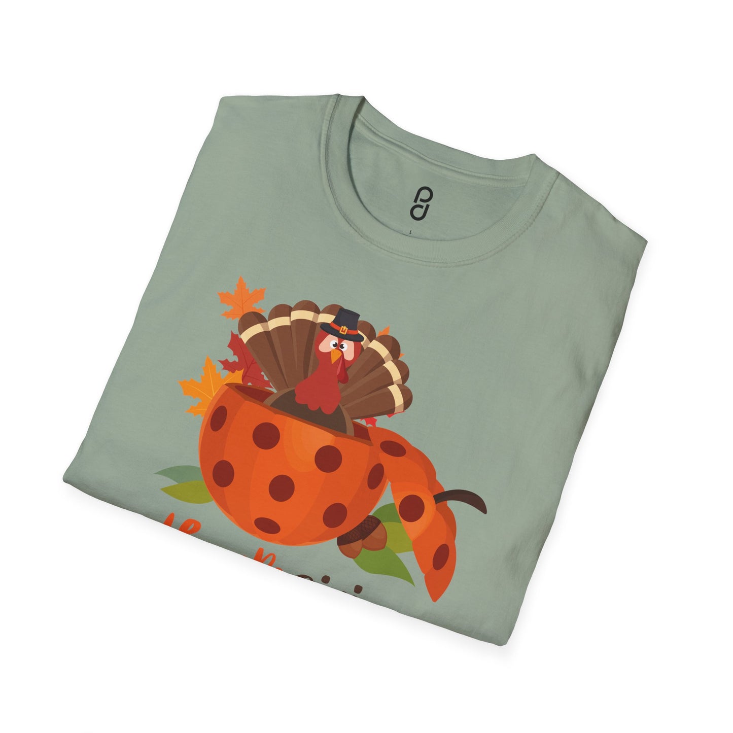 Thanksgiving Turkey Pickleball Unisex Softstyle T-Shirt
