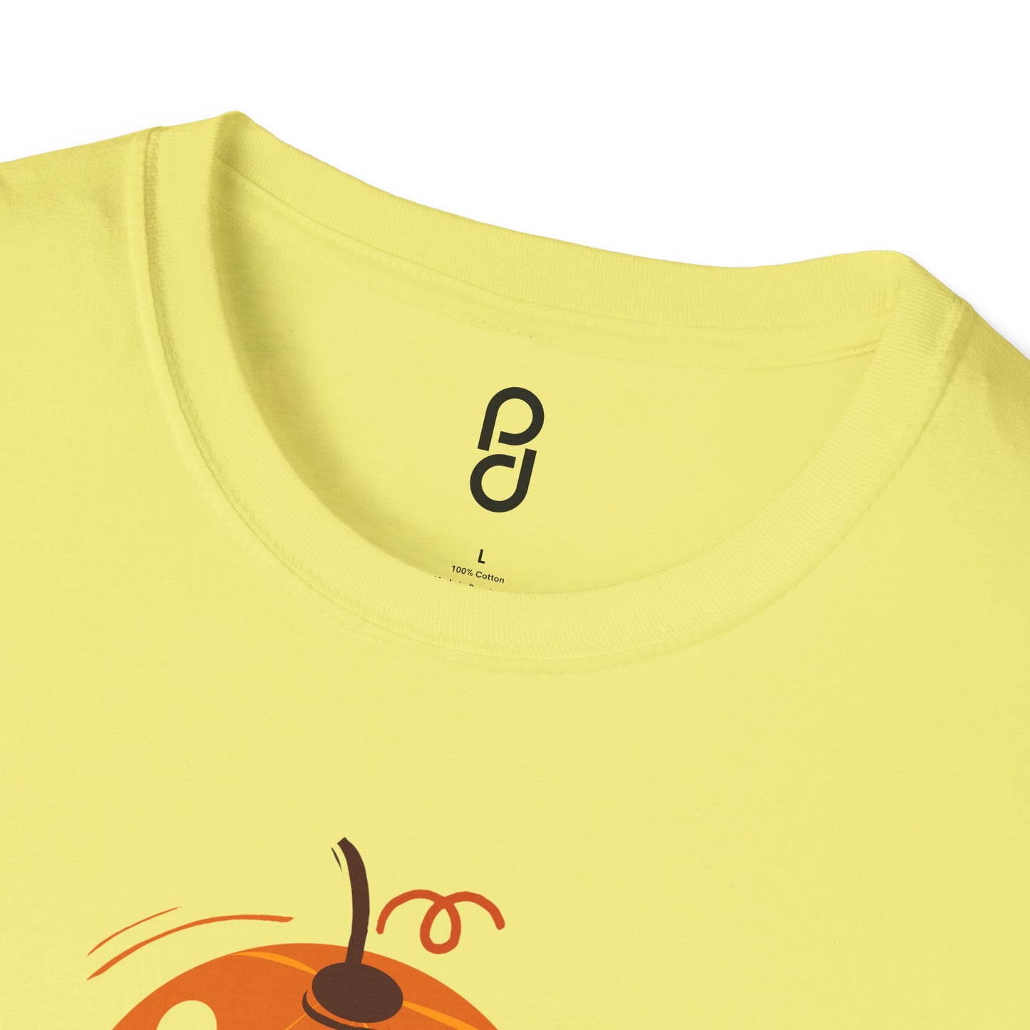 Pickleball Pumpkin Happy Thanksgiving Unisex Softstyle T-Shirt