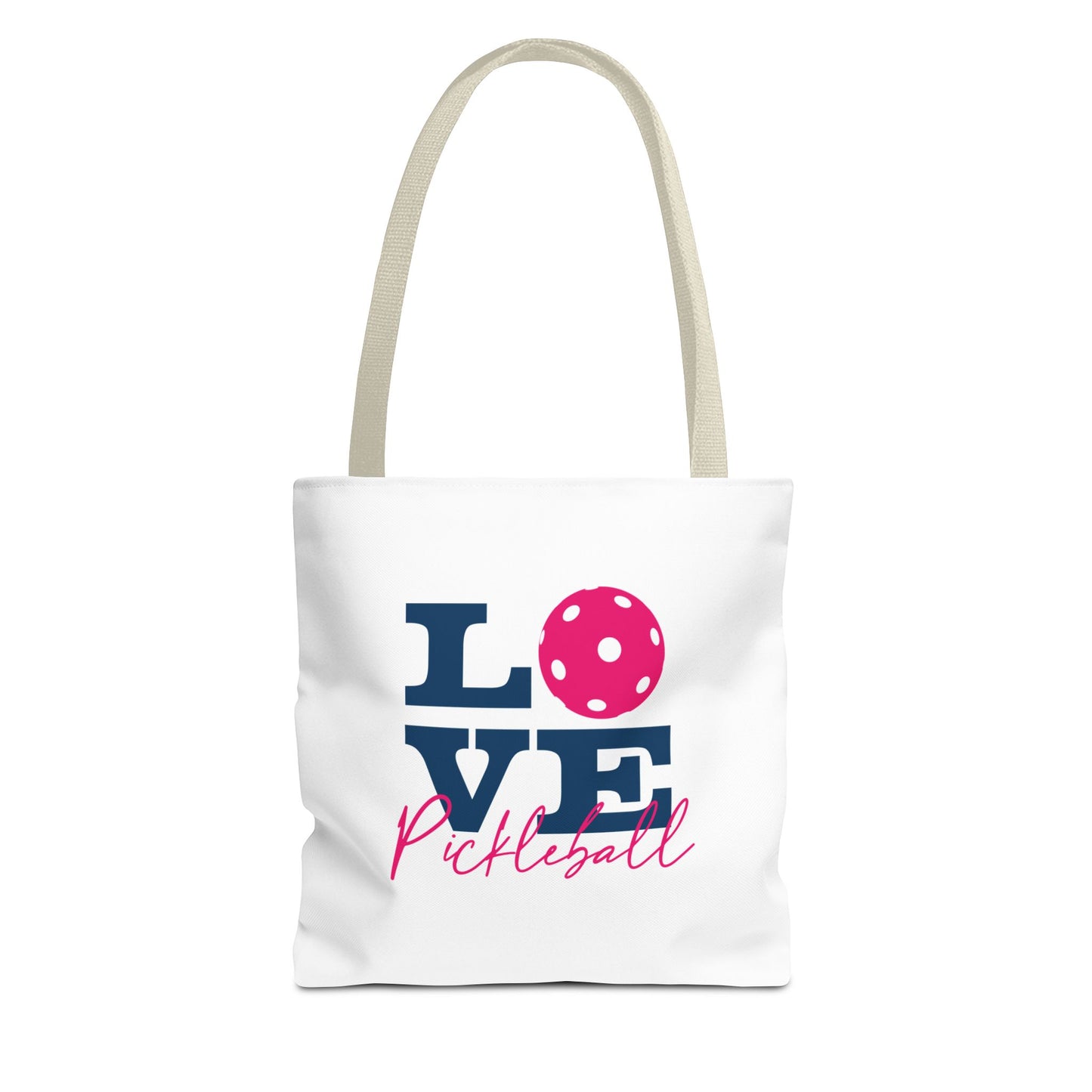 Love Pickleball I Tote Bag (AOP)