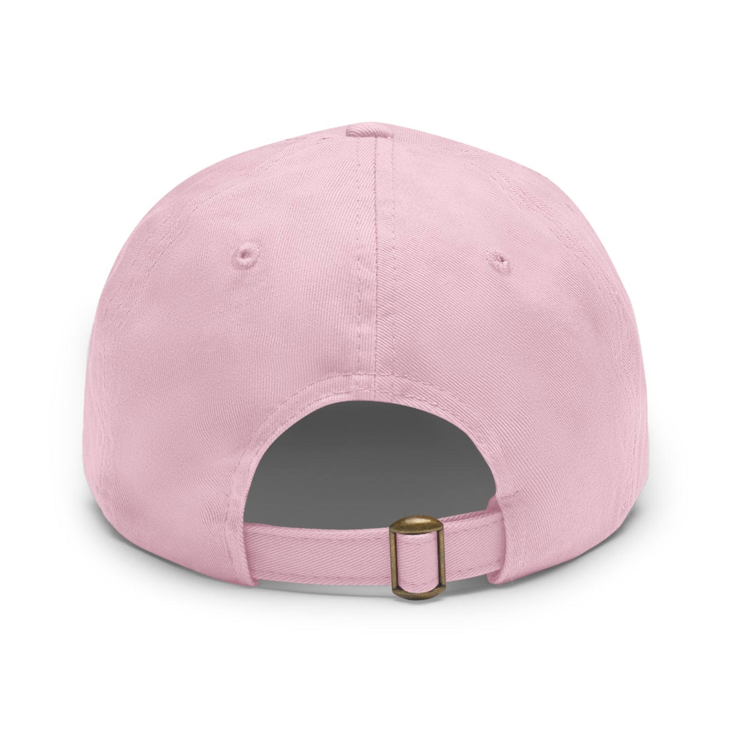 1965 Pink Pickleball Ball I Hat with Leather Patch (Round)