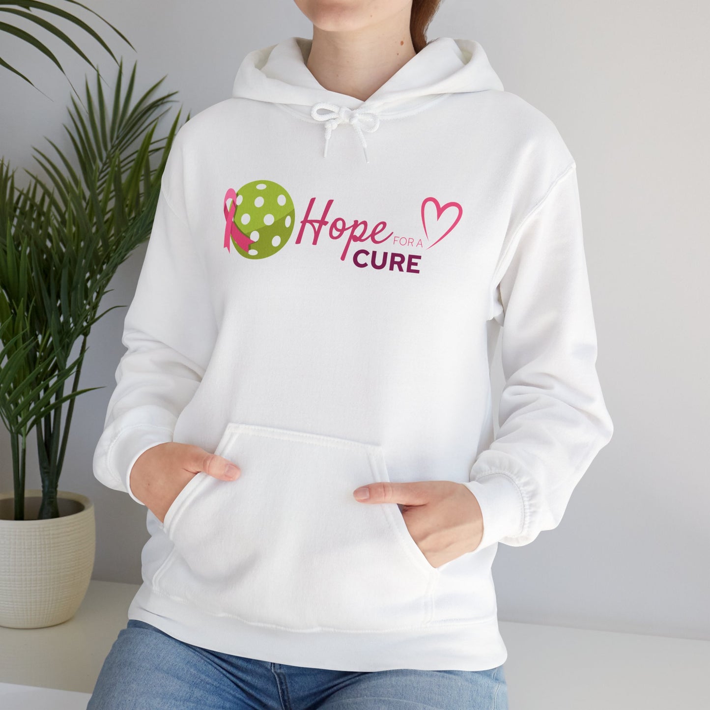 Breast Cancer Awareness Unisex Heavy Blend™ Hooded Sweatshirt